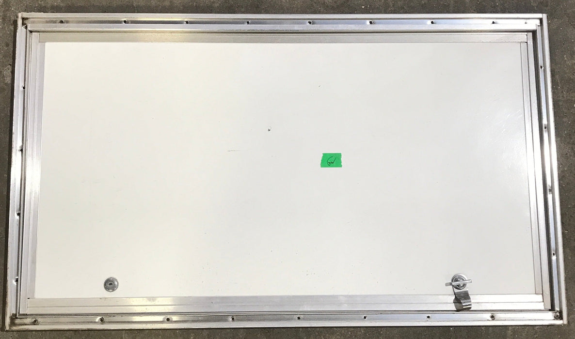 Used Square Corner Cargo Door  32 1/4" W x 18" H x 3/4"D