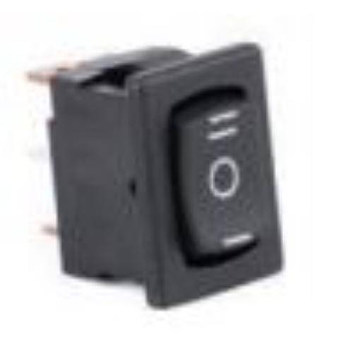 Sierra Marine Rocker Switch; 12 Amp At 125 Volt AC/10 Amp At 250 Volt AC - Black - RK40870