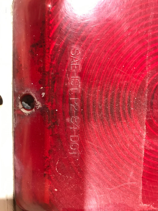 Used RV Tail Light Assembly