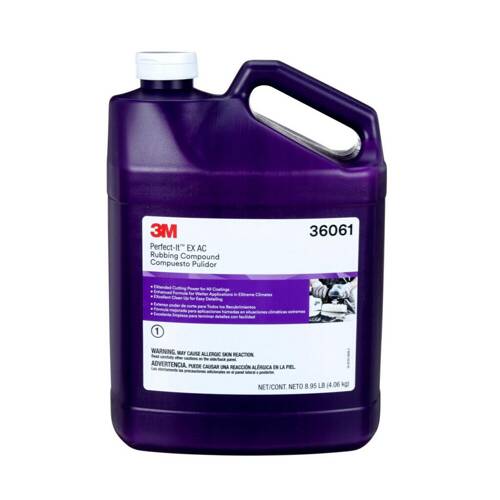 Perfect-It Rubbing Compound - 1 Quart Bottle; White; Single - 36061
