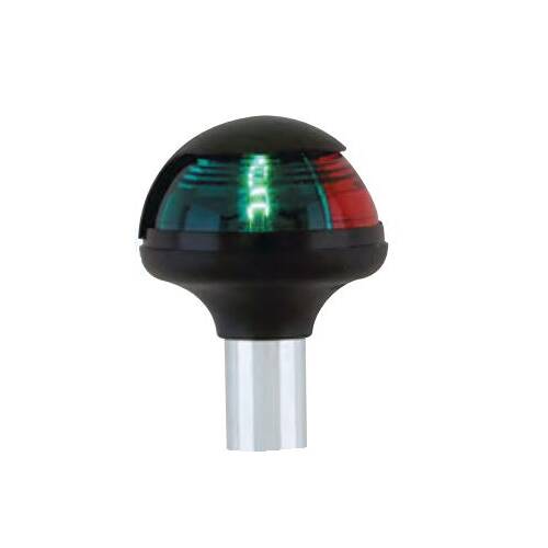 Attwood Marine Navigation Light - Pulsar 5090 Series - Round - Incandescent - Red/ Green Lens - 5092-12T1