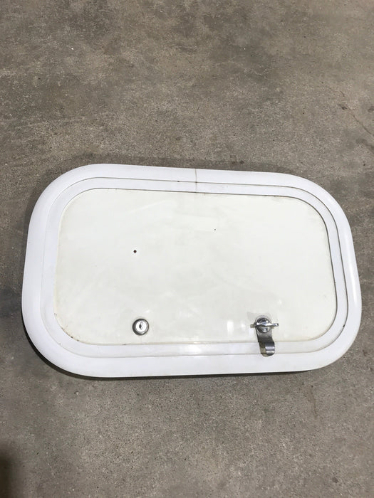 Used Radius Cargo Door 17 1/2" W x 10 1/2" H x 1/2" D