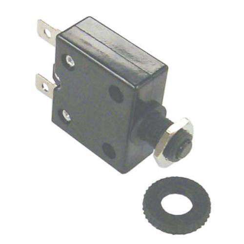 Sierra Marine Circuit Breaker - 3 Amp/12 Volt DC; Replacement For Panel Mounted Breakers - CB41100
