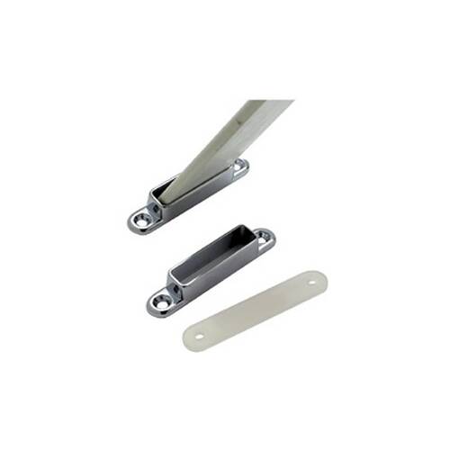 Attwood Marine Boat Cover Support Bow Socket; With Plastic Backing Plate - 10796-3