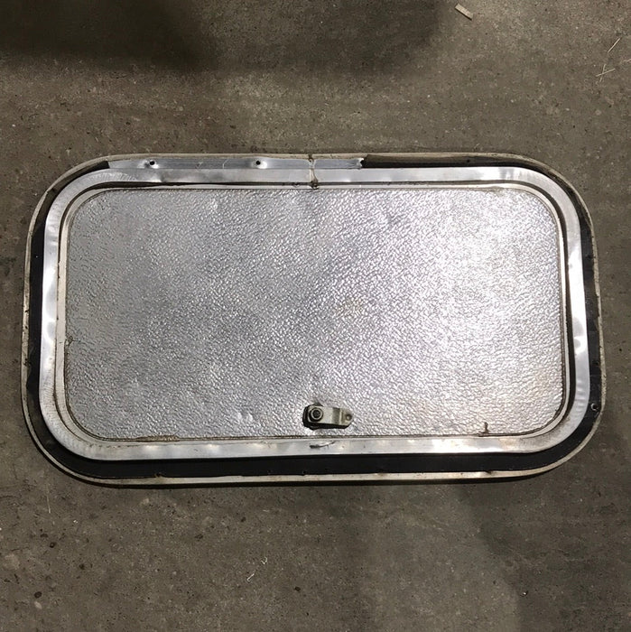 Used Radius Cargo / compartment Door 19 3/4' W x 10 3/4" H x 1/2" D