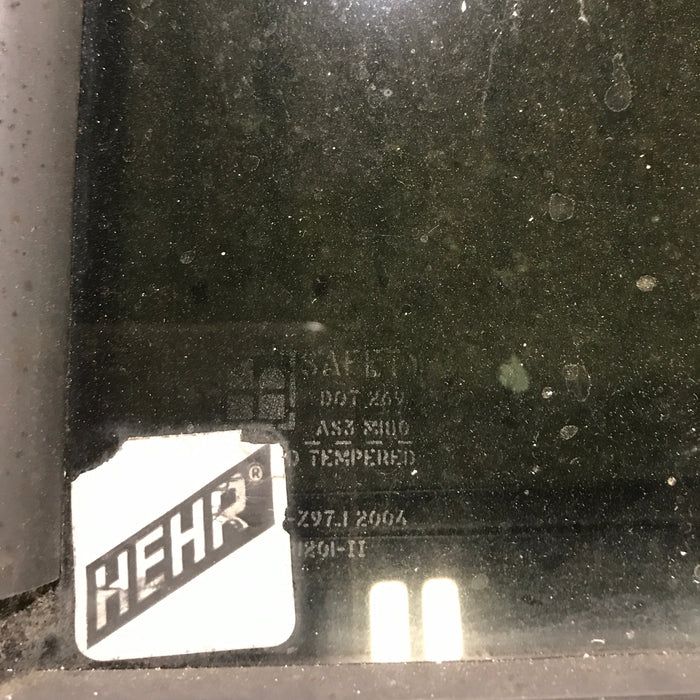Used Black Radius Opening Window : 21.5" X 17.5" X 1.25"