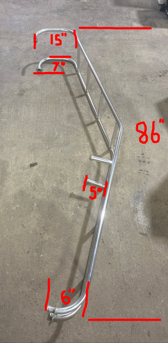 Used RV Exterior Ladder - Aluminum - 86" H x 10" W