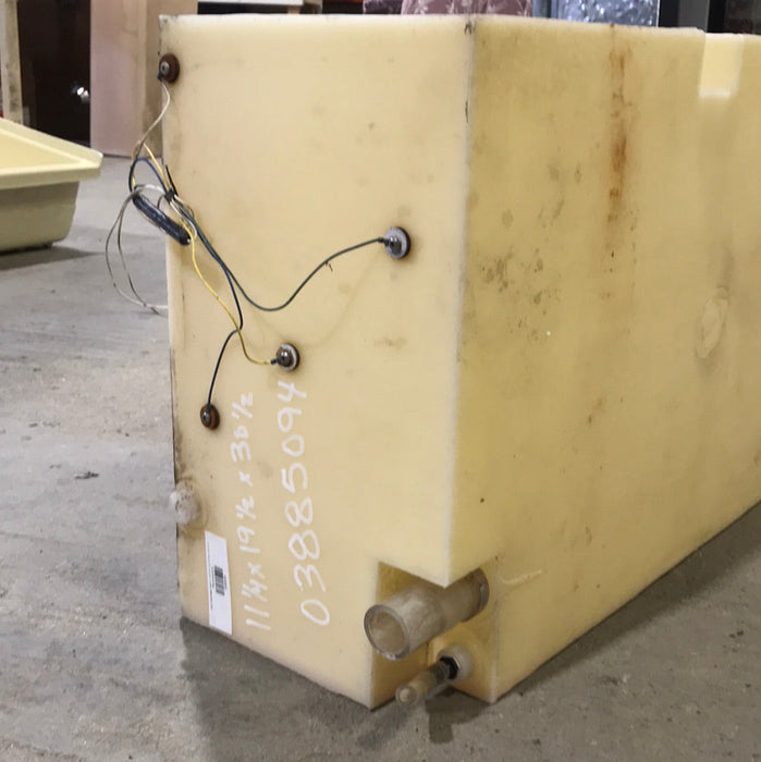 Used Fresh Water Tank 11 1/4" H  x 19 1/2" W x 30 1/2” L