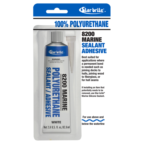 Star Brite Adhesive Sealant 2.8 Ounce Tube; Single - 083301