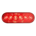 6 LED Stop/Turn/Tail Flange/Surface 6 In Red - Young Farts RV Parts