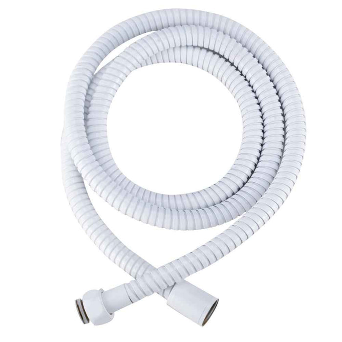60" Stainless RV Shower Hose White - Young Farts RV Parts