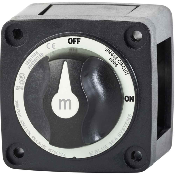 6006200 Battery Switch Mini ON/OFF - Black - Young Farts RV Parts