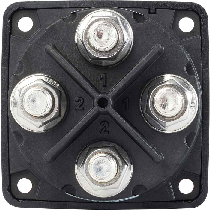 6011200 m - Series Battery Switch Dual Circuit Plus - Black - Young Farts RV Parts
