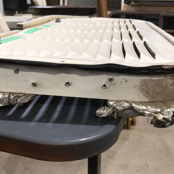 USED DOMETIC Off White Exterior Vent Door with Frame 28 3/4" W x 13 1/2" H x 1 1/2" D
