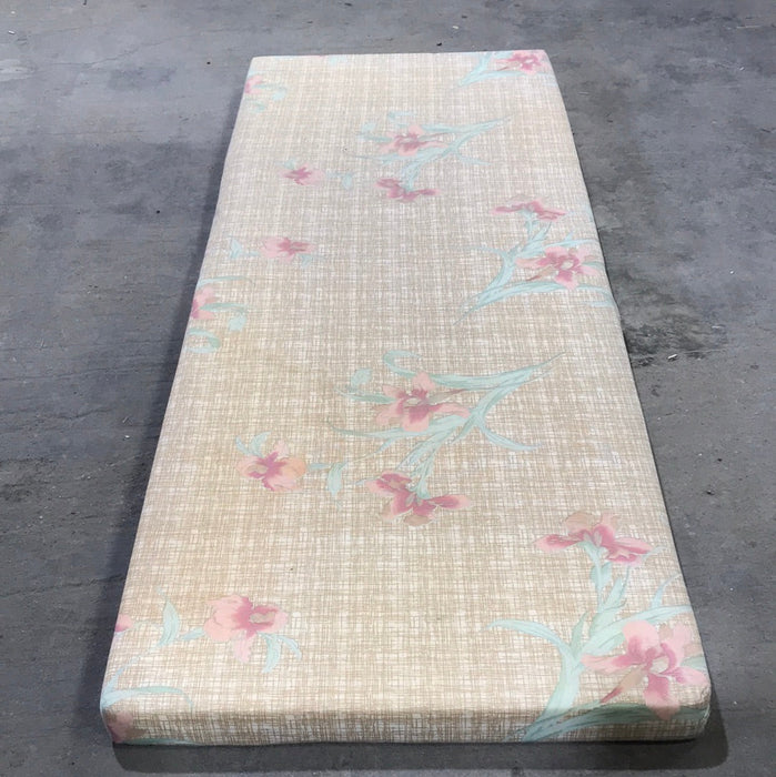 Used Bunk Mattress 76" L x 29" W x 2" D