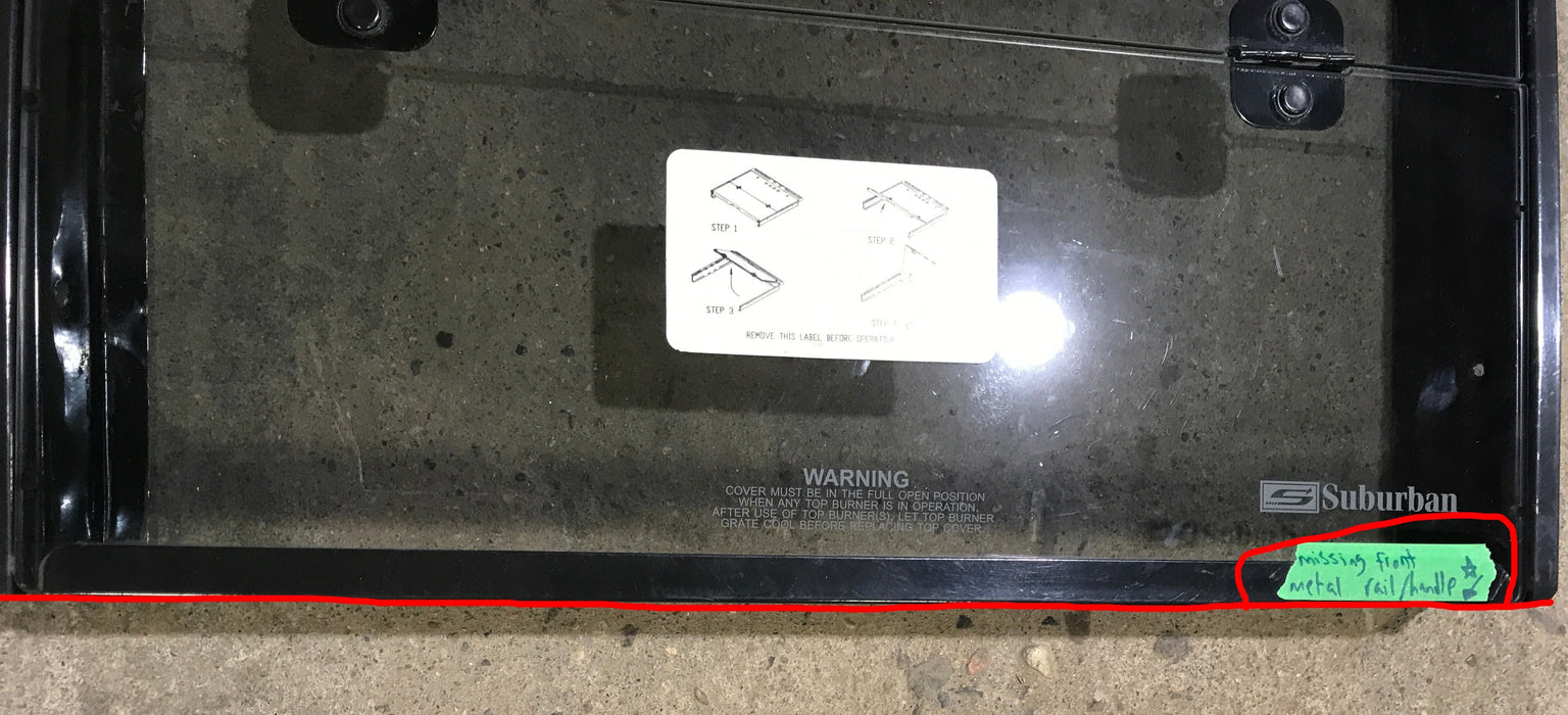 Used Suburban Stove Bi fold Cover 3085A