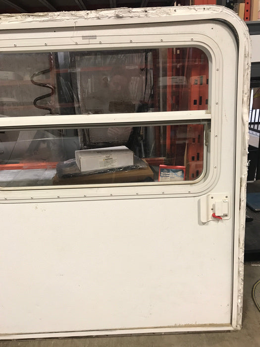 Used Radius Storage/ Teardrop Trailer Entry Door 42" x 48" x 1 1/2"
