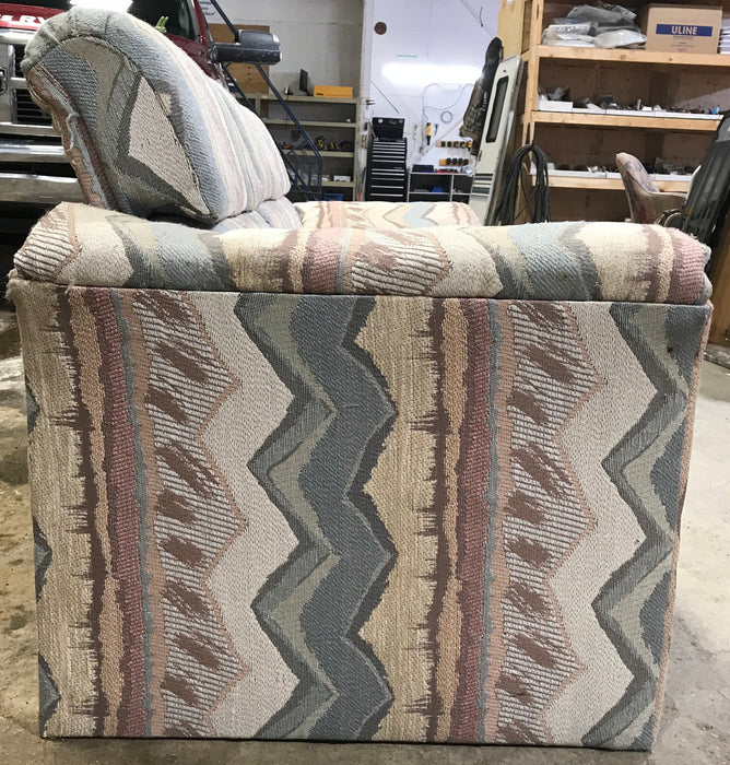 Used Jackknife RV Sofa, With Base - 77” x 42”