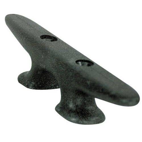 WHITECAP Boat Rope Cleat - Tie-Up; 8" Length x 1-11/16" Height; Black - 3439BP