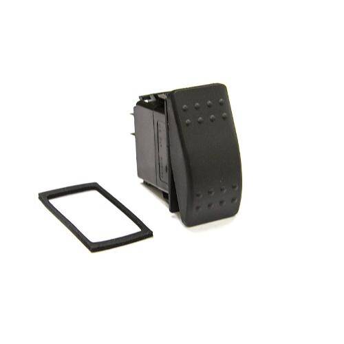 Sierra Marine Contura II Momentary Rocker Switch; 12 Volt; 20 Amp - Black - RK19410-1