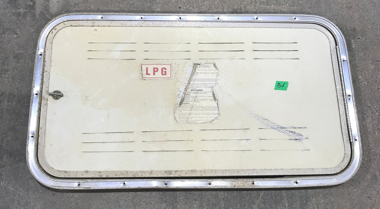 Used Radius Propane Cargo Door 29 3/4" x 15 3/4" X 3/4" D