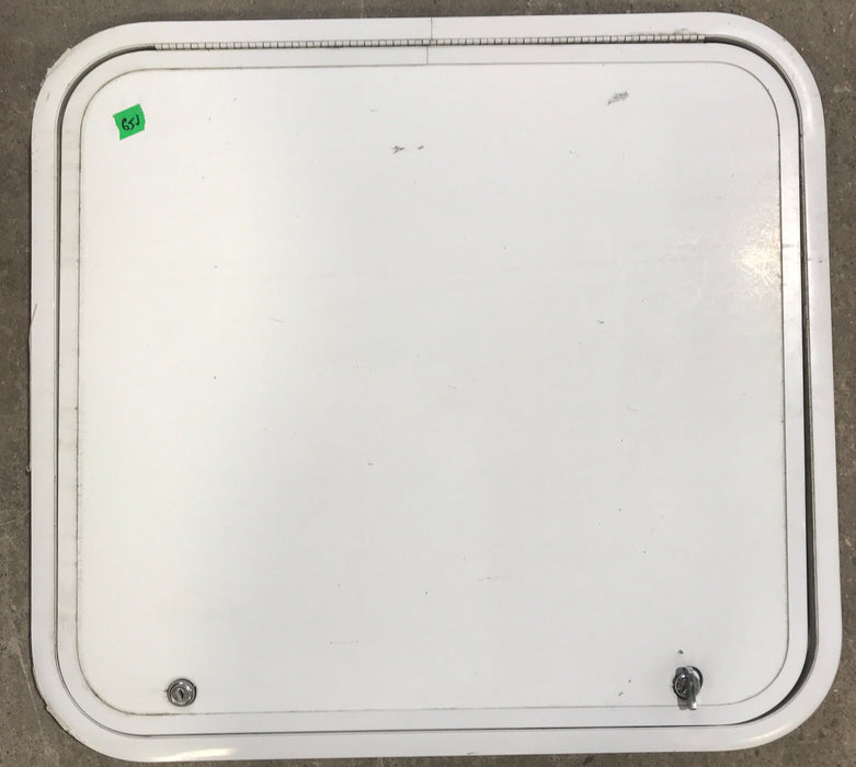 Used Radius Cornered Cargo Door 25 3/4" W x 23 3/4" H x 1" D