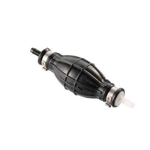 Attwood Marine Fuel System Primer Bulb - 5/16" Hose Barb - Black Stainless Steel Clamps - 93516LP7