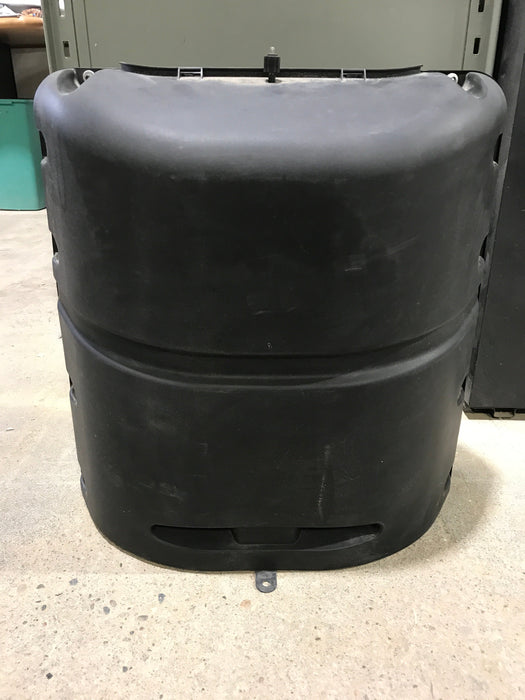 Used Propane Tank Cover - Black - Fits 20lb Steel Single Tank