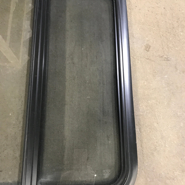 Used Black Radius Opening Window : 24" X 30" X 1.25"