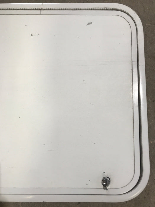 Used Radius Cornered Cargo Door 25 3/4" W x 23 3/4" H x 1" D