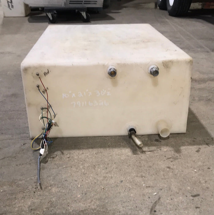 Used Fresh Water Tank 10”  x 21” x 30 1/2" - Young Farts RV Parts