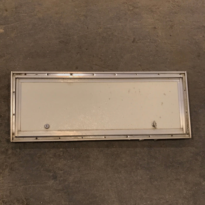 Used Square Corner cargo door  29 1/2" W x 10 1/2" H x 1"D