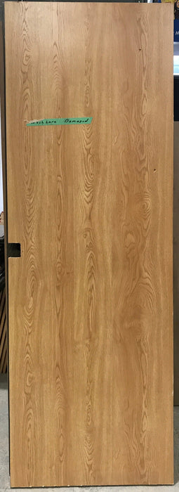Used Interior Wooden Door 25 1/2" W X 74" H X 1 1/4" D