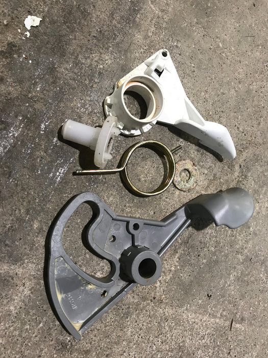 Used Thetford Hand Flush Lever Assembly - 24629