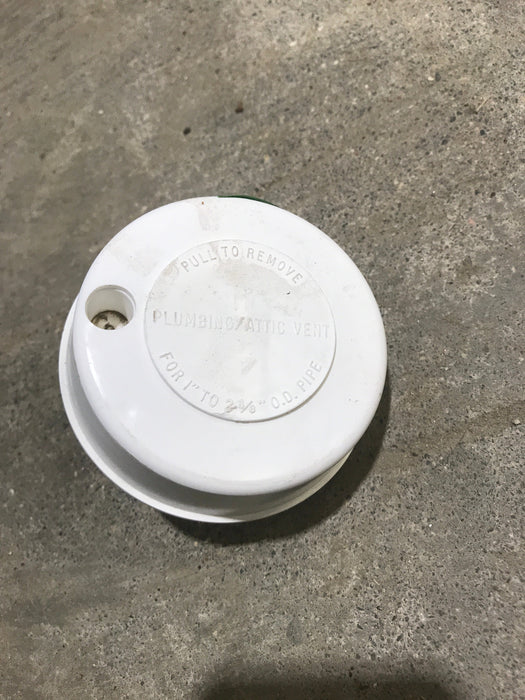 Used 3 3/4” Off White Plumbing/ Attic Vent- Single