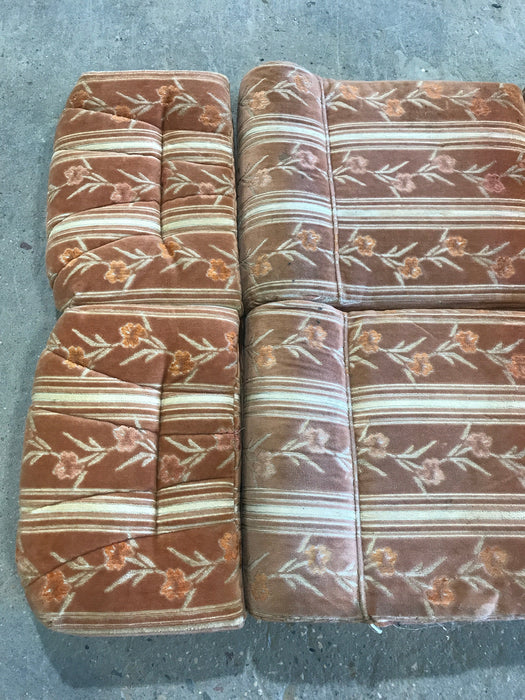 USED Dinette Cushion Set- 4 piece - 2 @ 39" X 24" X 5" D, 2 @ 39" X 13" X 5" D