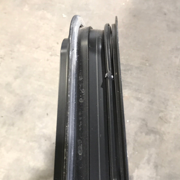 Used Black Radius Emergency Opening Window : 47 1/2" W x 34 1/2" H x 2" D
