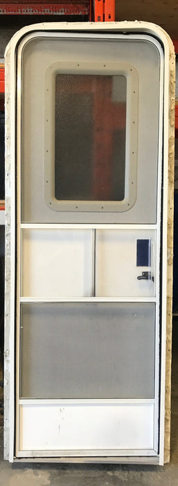 Used RV Radius Entry Door 25 5/8" x 71 1/2"