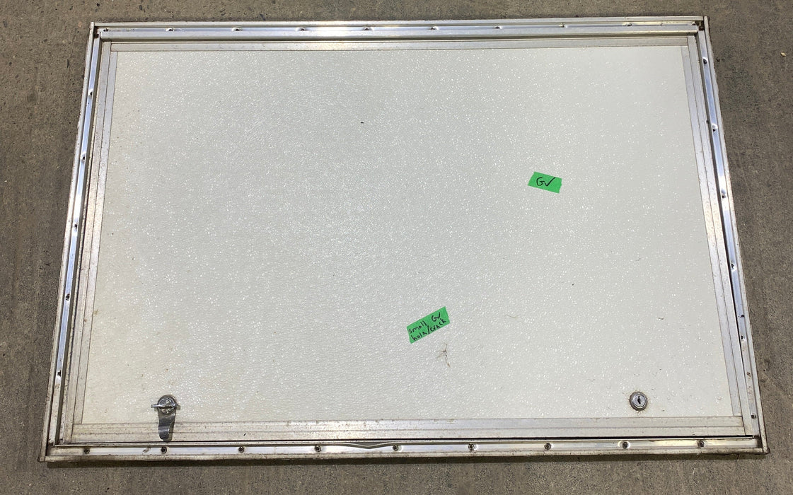 Used Square Cornered Cargo Door 35 3/4" W x 23 1/4" H X 3/4" D