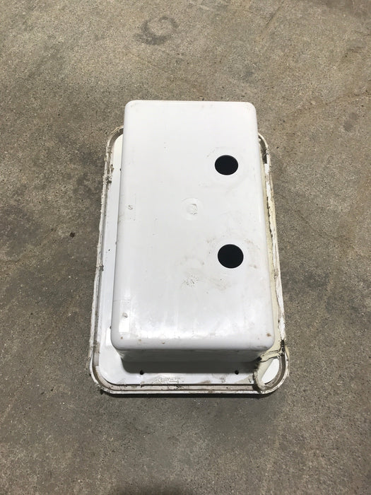 Used 13 1/2" W RV Access Hatch - Outdoor Shower