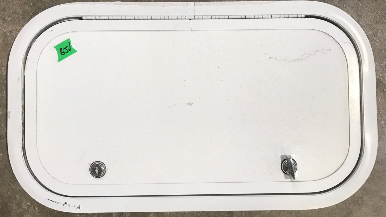 Used Radius Cornered Cargo Door 19 3/4" x 10 1/2" x 1" D