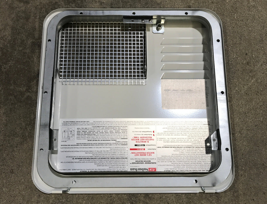 Used Suburban 6261APW RV Door for SW model 6 gallon - surface mount NO FRAME