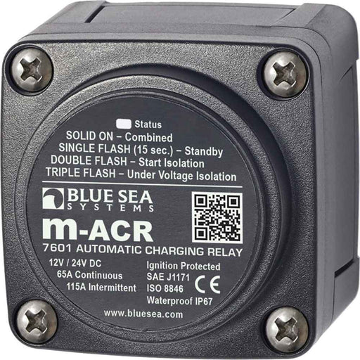 7601 DC Mini ACR Automatic Charging Relay - 65 Amp - Young Farts RV Parts