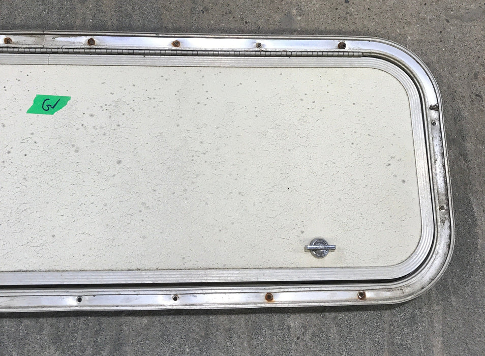 Used Radius Corner Cargo Door 35 1/2" W x 11" H x 3/4" D