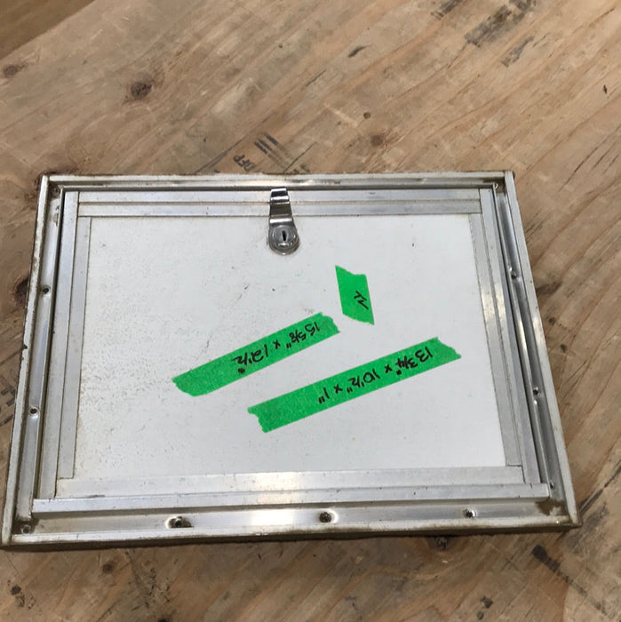 Used Square Cornered Cargo 13 3/4" W x 10 1/2" H x 1" D