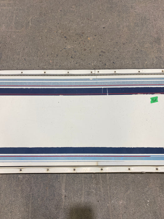 Used Radius Cornered Cargo Door 49 3/4" W x 14 3/4" H X 1/2" D