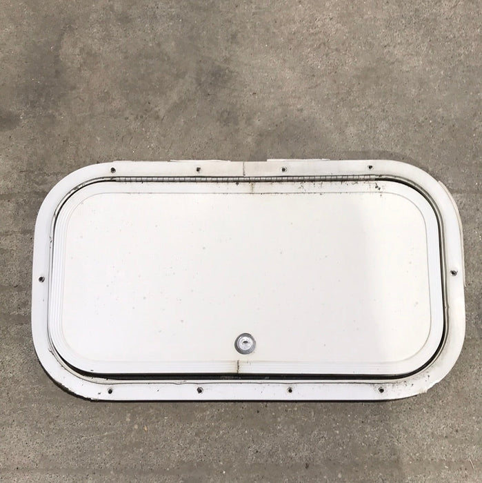 Used Radius Cargo Door 17 3/4' W x 9 1/4" H x 1/2" D