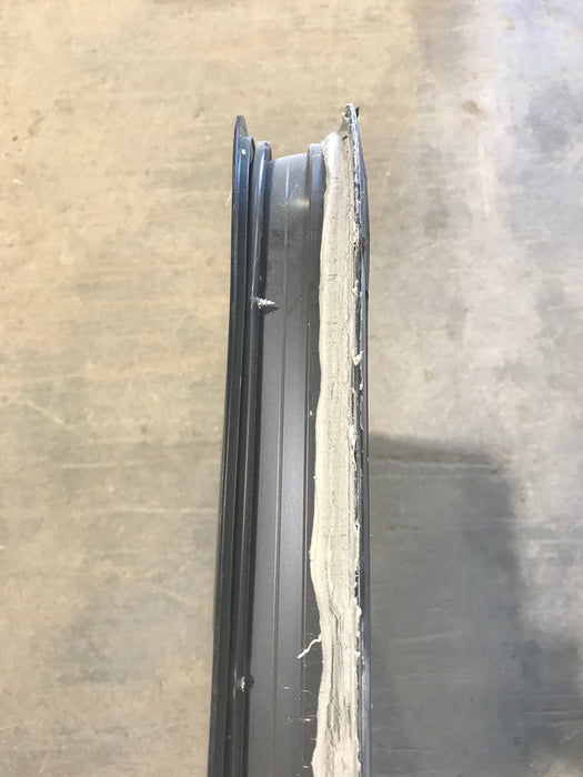 Used Black Radius Emergency Opening Window : 47 1/2" W x 34 1/2" H x 2" D