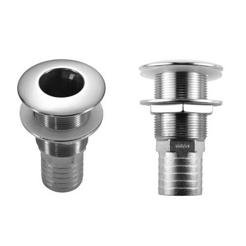 Attwood Marine Boat Scupper - Barbed Thru-Hull Connector - 66551-3
