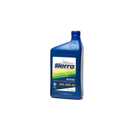 Sierra Marine Engine Oil - Premium Blend 4-Stroke; 1 Quart Bottle - 1894502